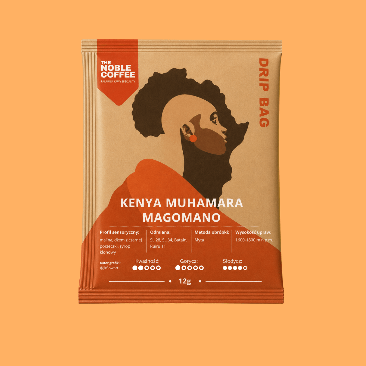 Drip Bag Kawa Kenia Muhamara Magomano - pod przelew